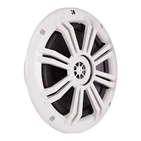 Kicker KM604 owner's manual