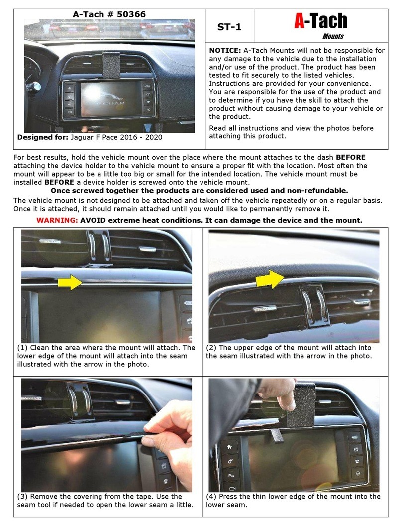 A-Tach Mounts 50366 User manual