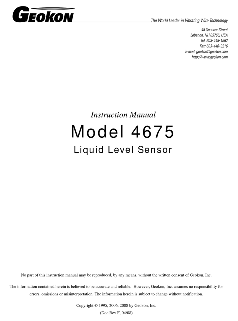 Geokon LVRA1230B User manual Geokon LVRA1230B User manual