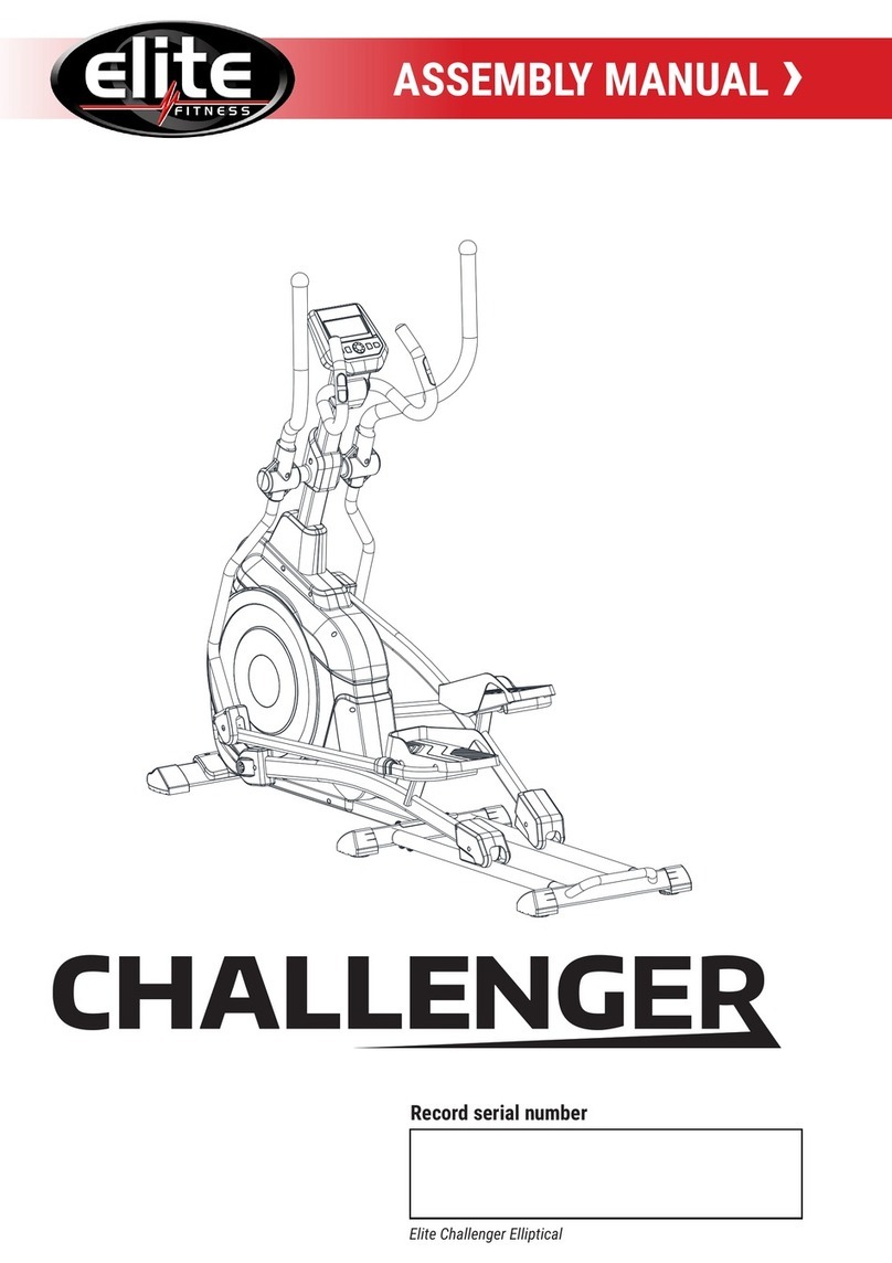 Elite Fitness CHALLENGER Assembly manual