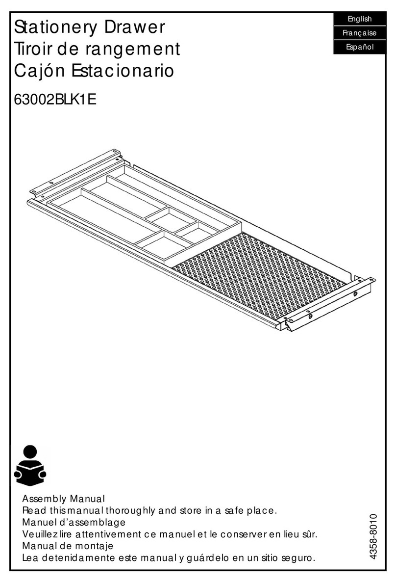 Dorel Home Products 63002BLK1E Assembly manual Dorel Home Products 63002BLK1E Assembly manual