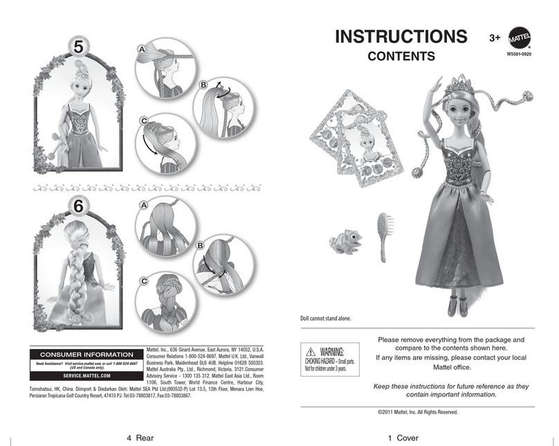 Mattel W5581-0920 instructions
