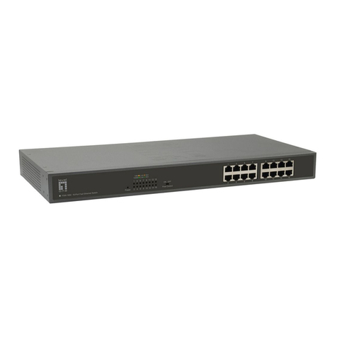 LevelOne FSW-1650 Quick installation guide