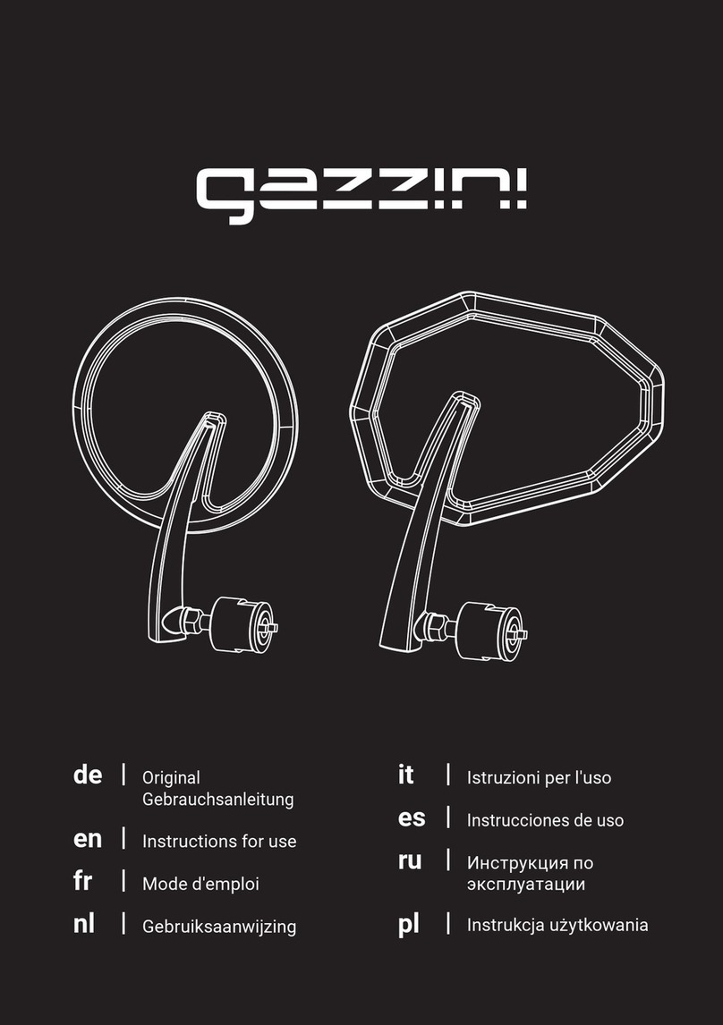 Gazzini 10040695 User manual