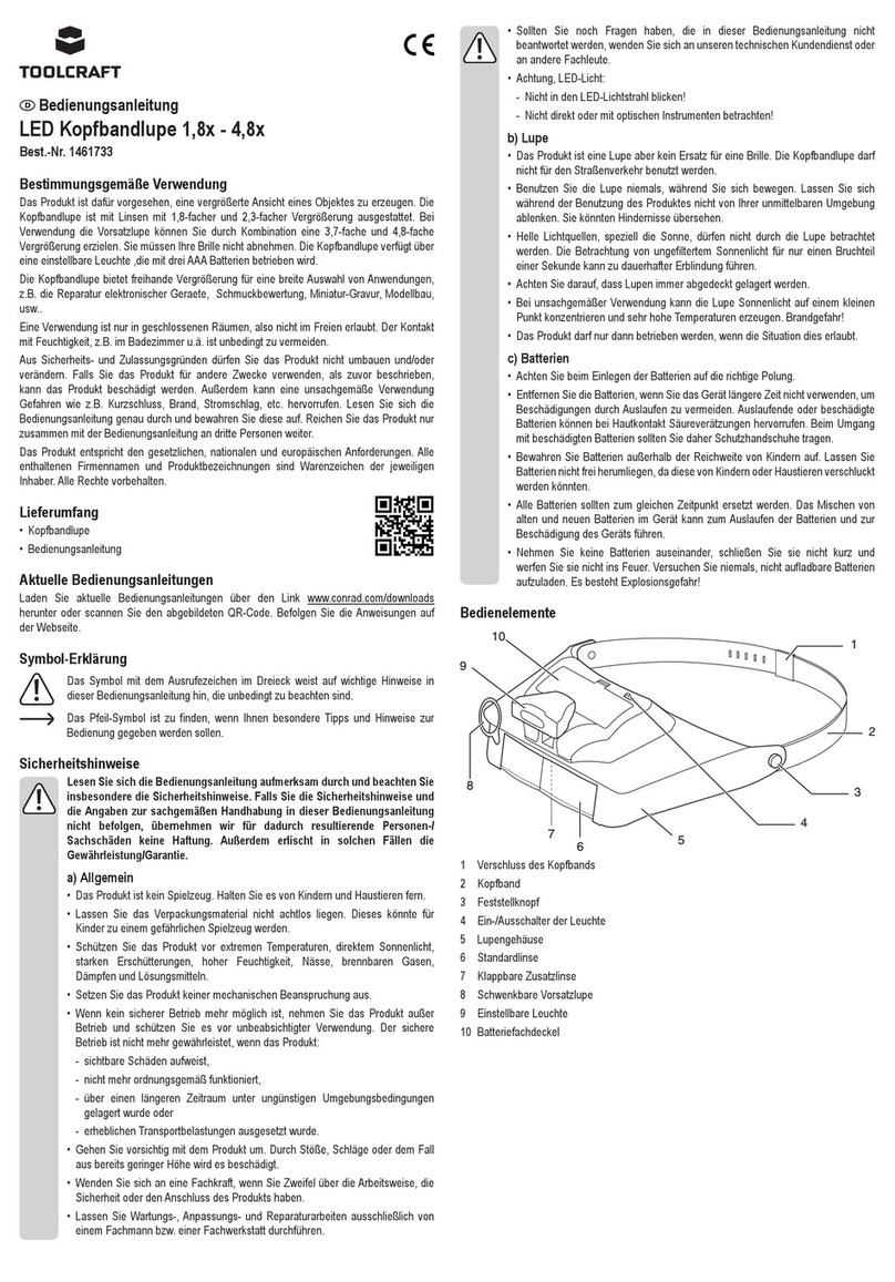 TOOLCRAFT 1461733 operating instructions