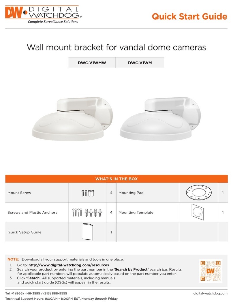 Digital Watchdog DWC-V1WMW quick start guide