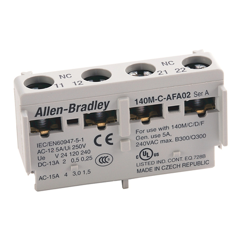 Allen-Bradley 140M-C-AFA Series Installation instruction