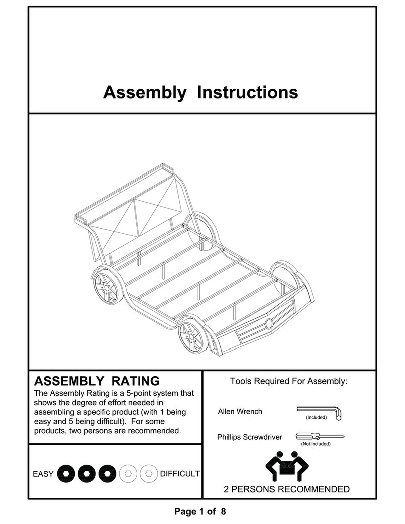 Furniture of America CM7946F 1 Assembly instructions