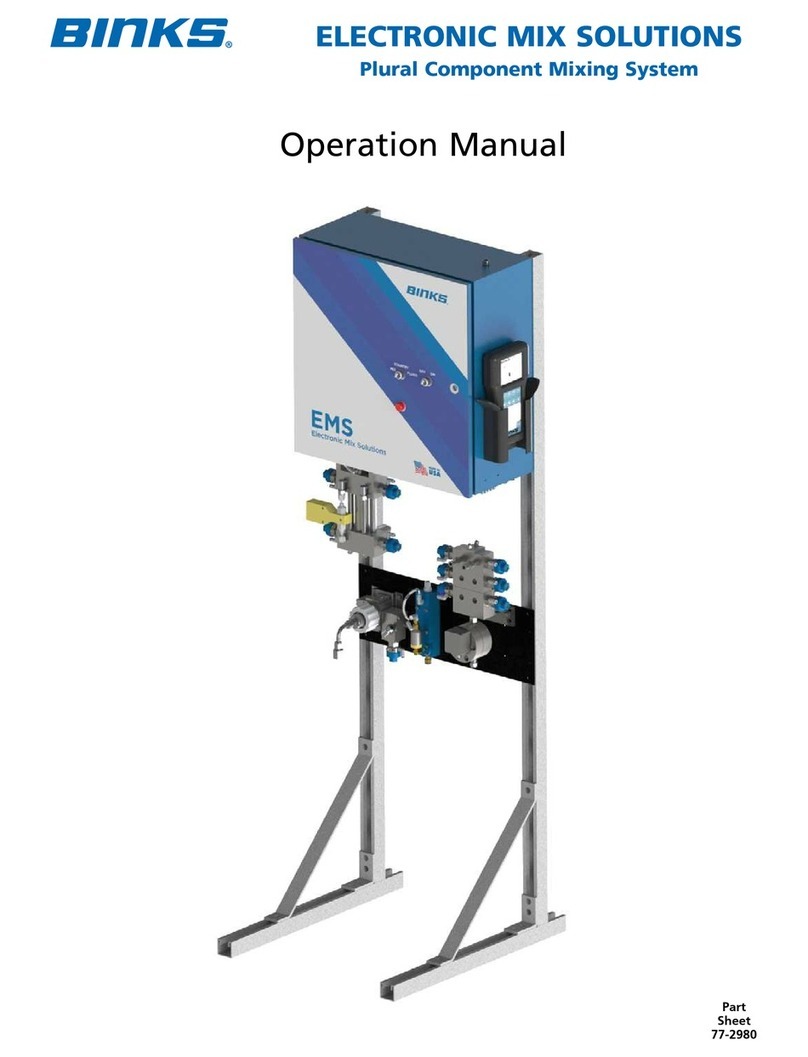 Binks E20-1108 User manual