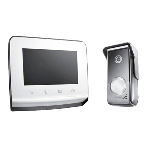 SOMFY V350 Operating and installation guide