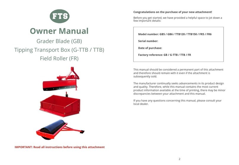 FTS GB5 owner's manual