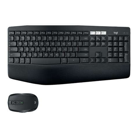 Logitech MK875 PERFORMANCE Setup guide