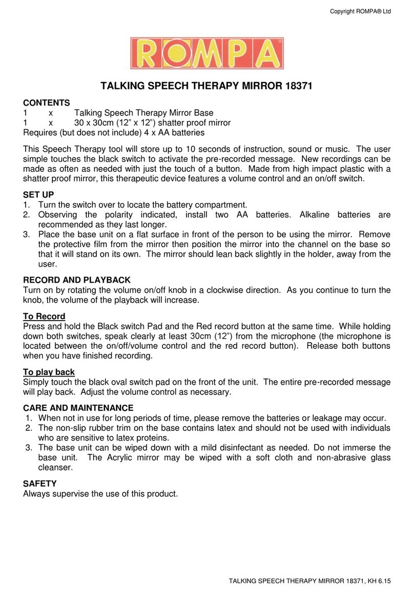 Rompa 18371 User manual