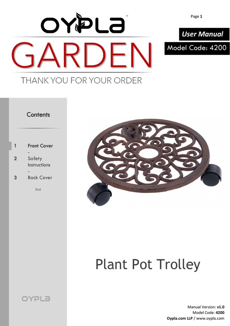 Oypla GARDEN 4200 user manual Oypla GARDEN 4200 user manual
