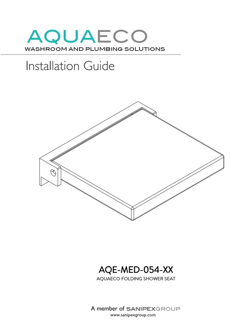 Sanipex AQUAECO AQE-MED-054-XX installation guide
