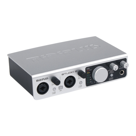 midiplus STUDIO 2 Quick start manual