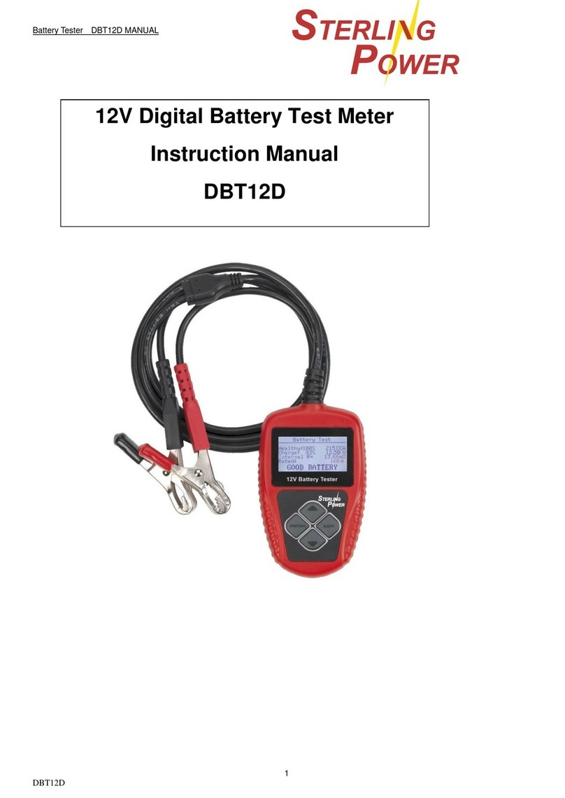 Sterling Power DBT12D instruction manual
