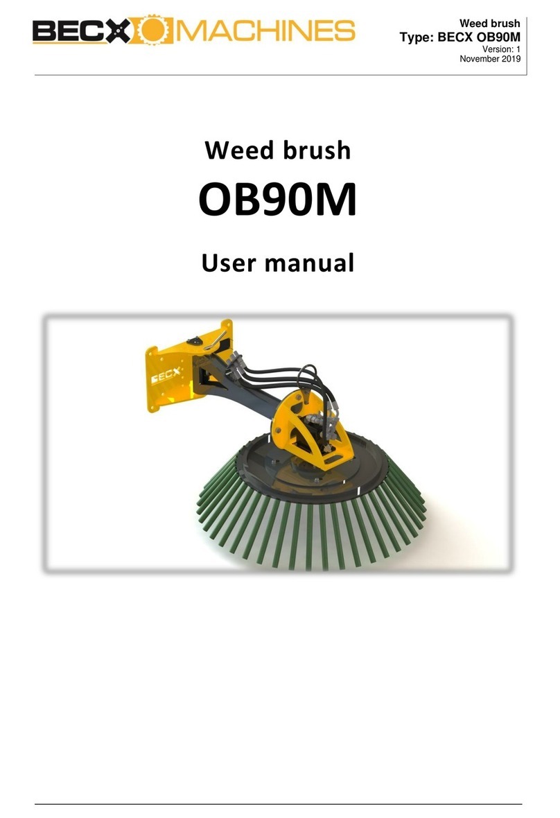 Becx Machines OB90M user manual