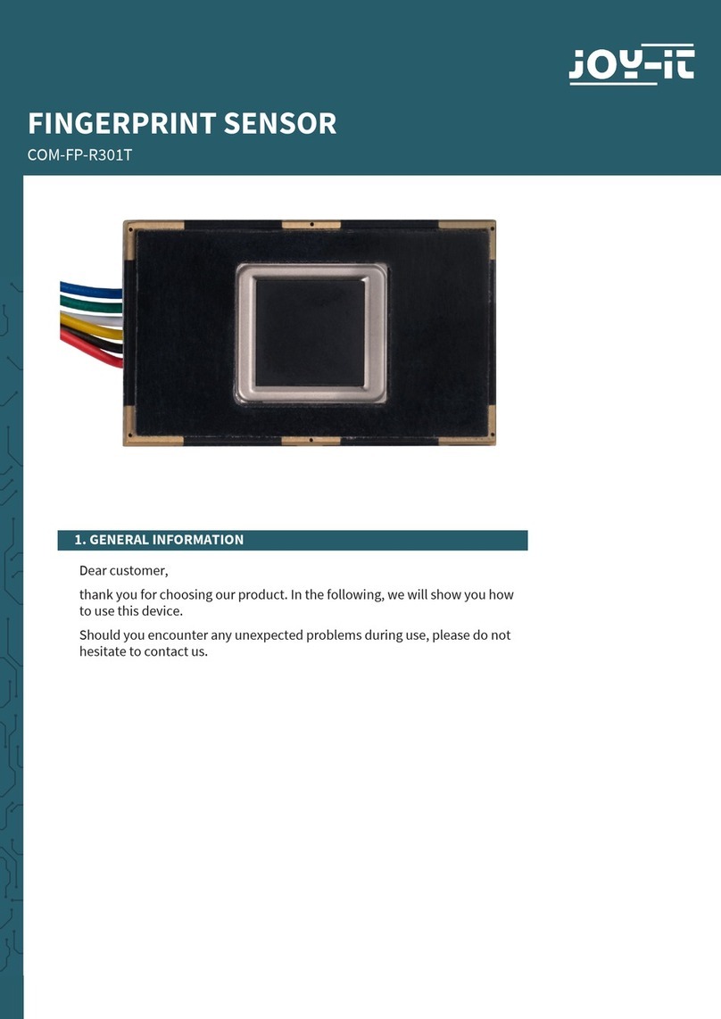 Joy-it COM-FP-R301T User manual
