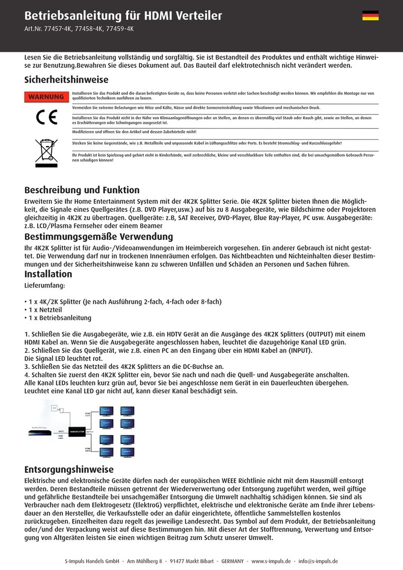 S-Impuls Handels 77457-4K user manual