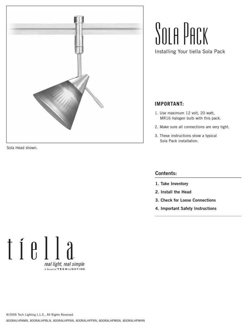 TECHLIGHTING tiella Sola Pack Installing