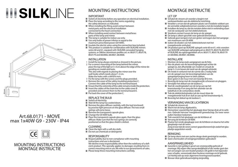 SILKLINE 68.0171 User manual