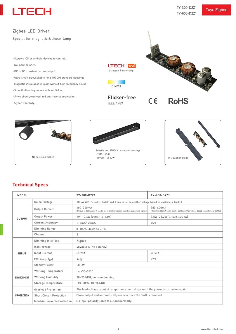 Ltech TY-300-D2Z1 quick start guide