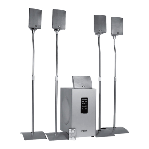 ACOUSTIC SOLUTIONS DS 855 instruction manual