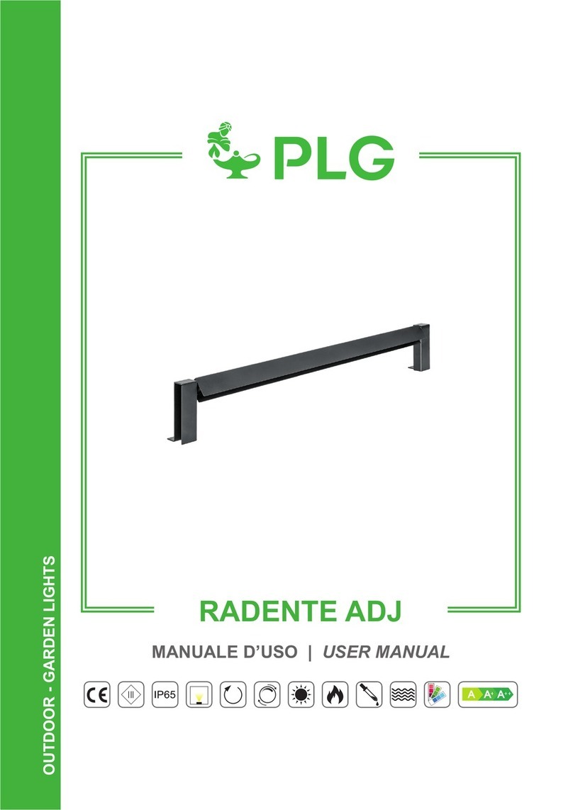 PLG RADENTE ADJ user manual