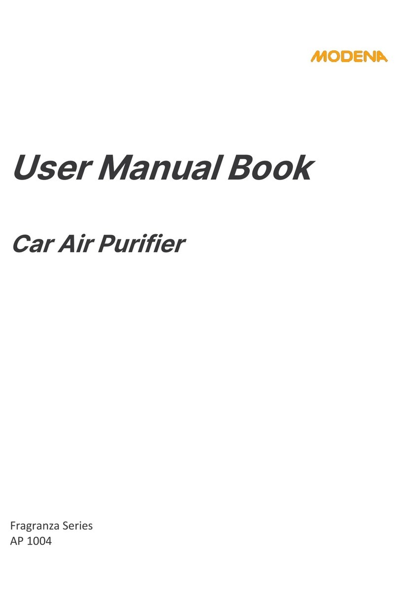 Modena Fragranza Series User manual book