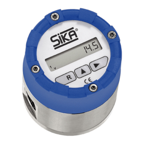 SIKA VO VA Series operating manual