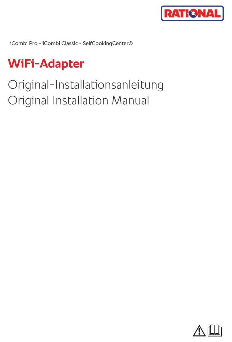 Rational iCombi Pro Original installation manual