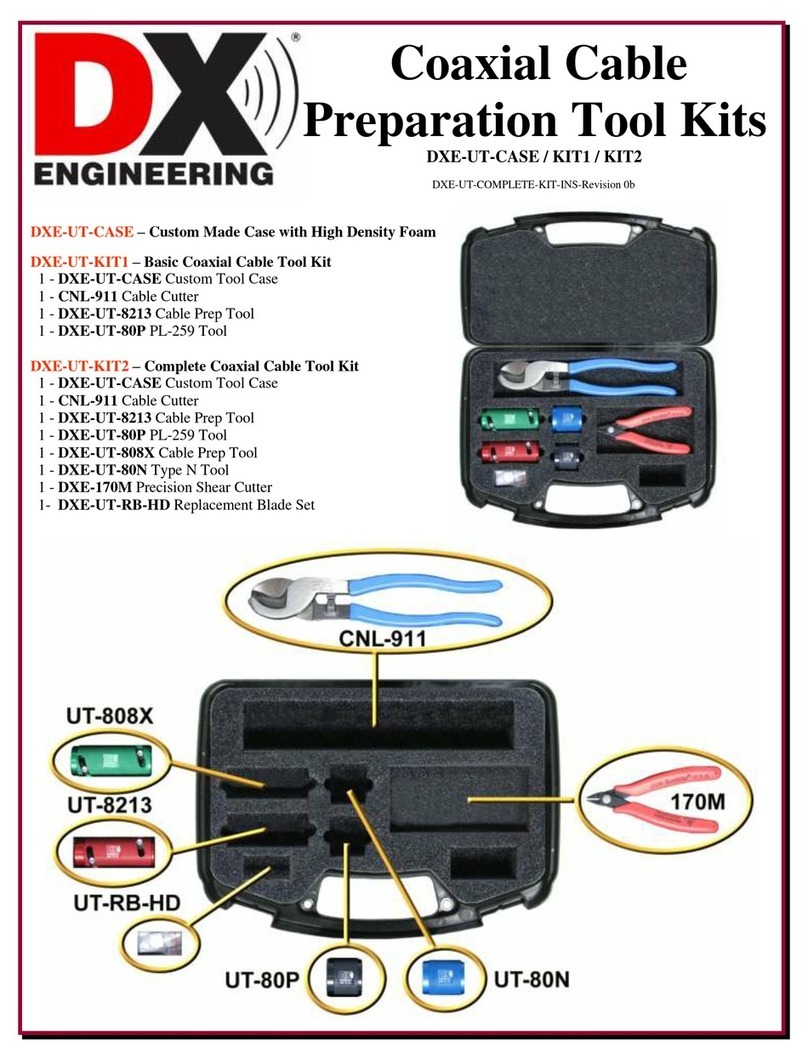 DX Engineering DXE-UT-CASE KIT1 User manual