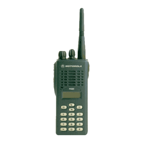 Motorola P Series User manual Motorola P Series User manual