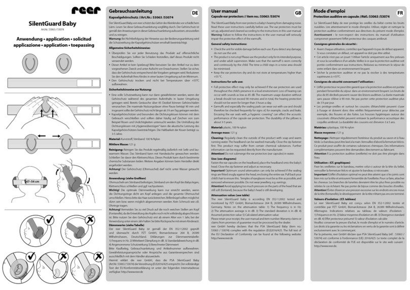 Reer SilentGuard Baby User manual
