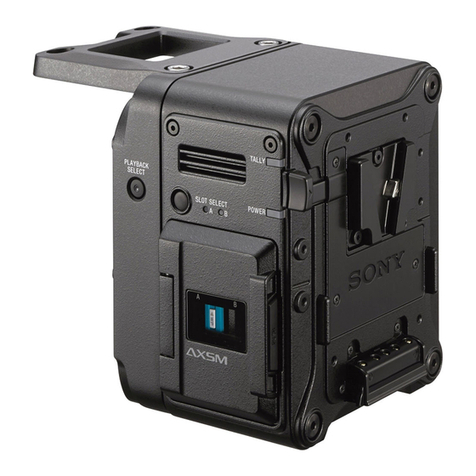 Sony AXS-R7 User manual Sony AXS-R7 User manual