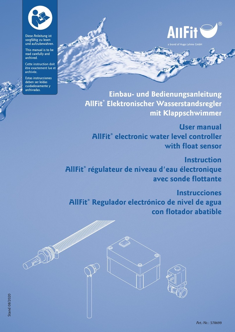 Hugo Lahme AllFit User manual