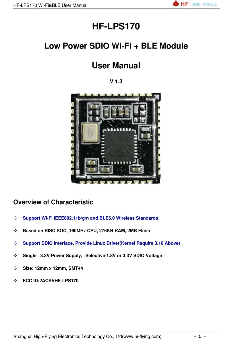 HF HF-LPS170 user manual