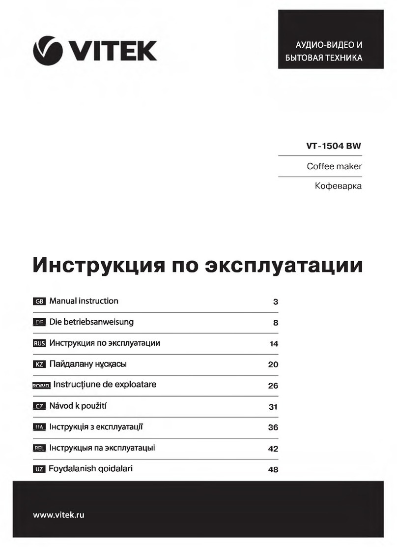 Vitek VT-1504 BW Manual instruction