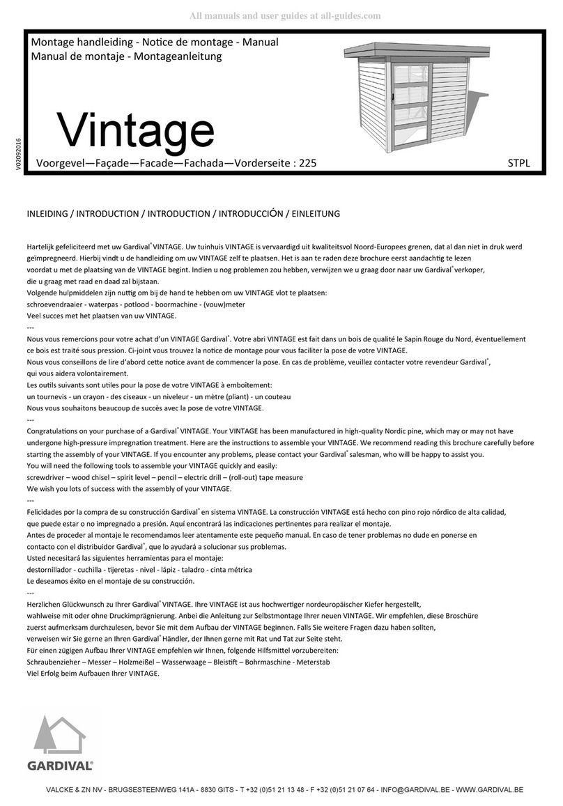 GARDIVAL Vintage STPL manual