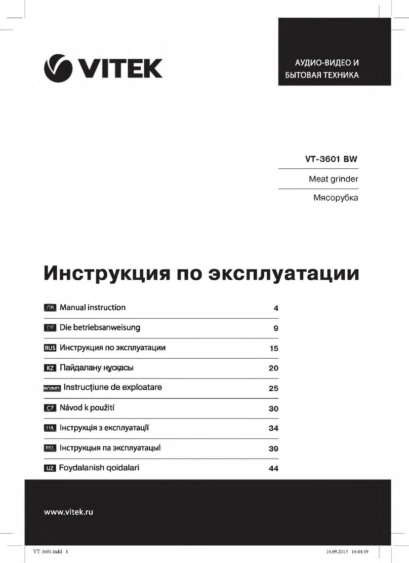 Vitek VT-3601 BW Manual instruction