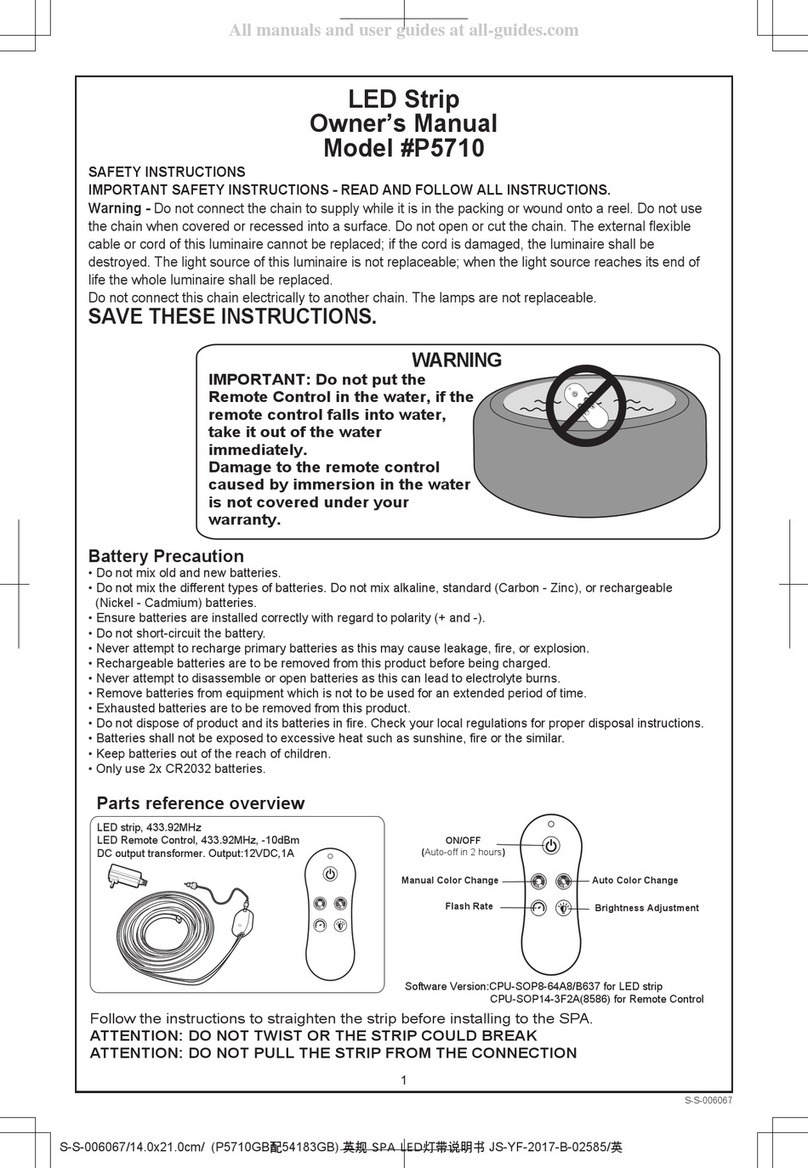 Bestway P5710 owner's manual