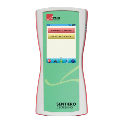 Path medical SENTIERO HANDHELD quick start guide