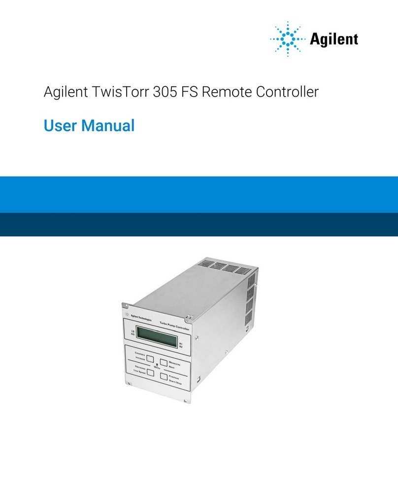 Agilent Technologies TwisTorr  305 FS Series User manual