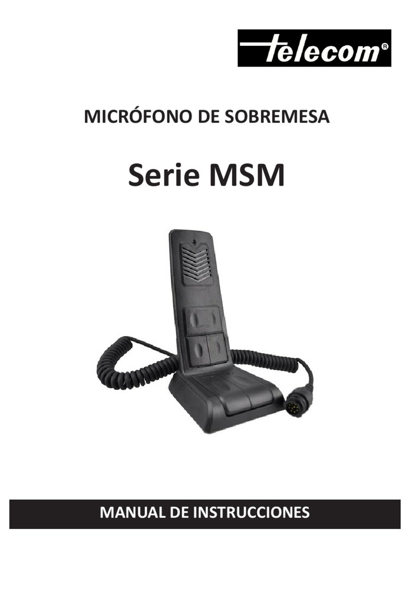 Telecom MSM Series instruction manual