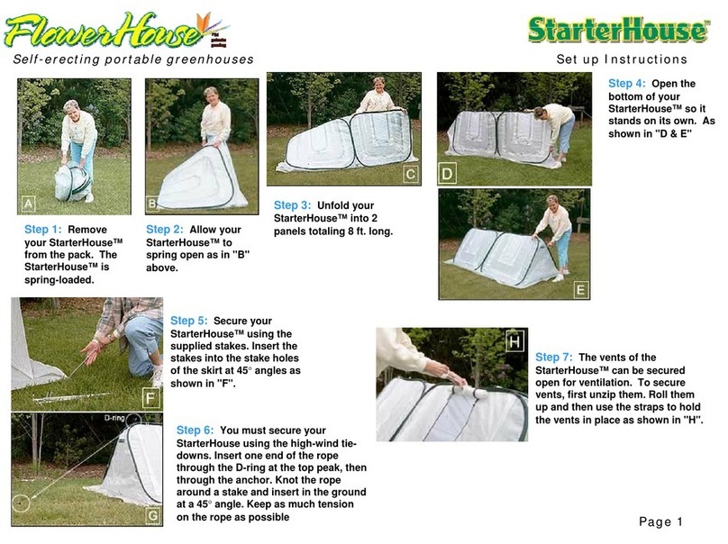 Flower House StarterHouse manual