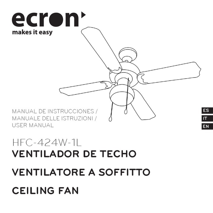 ECRON HFC-424W-1L User manual ECRON HFC-424W-1L User manual