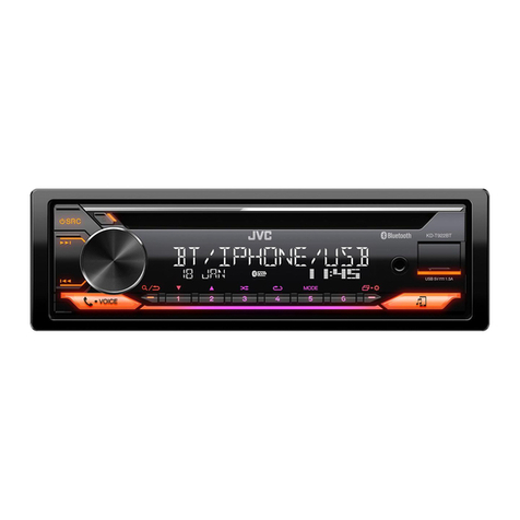 JVC KD-T922BT User manual