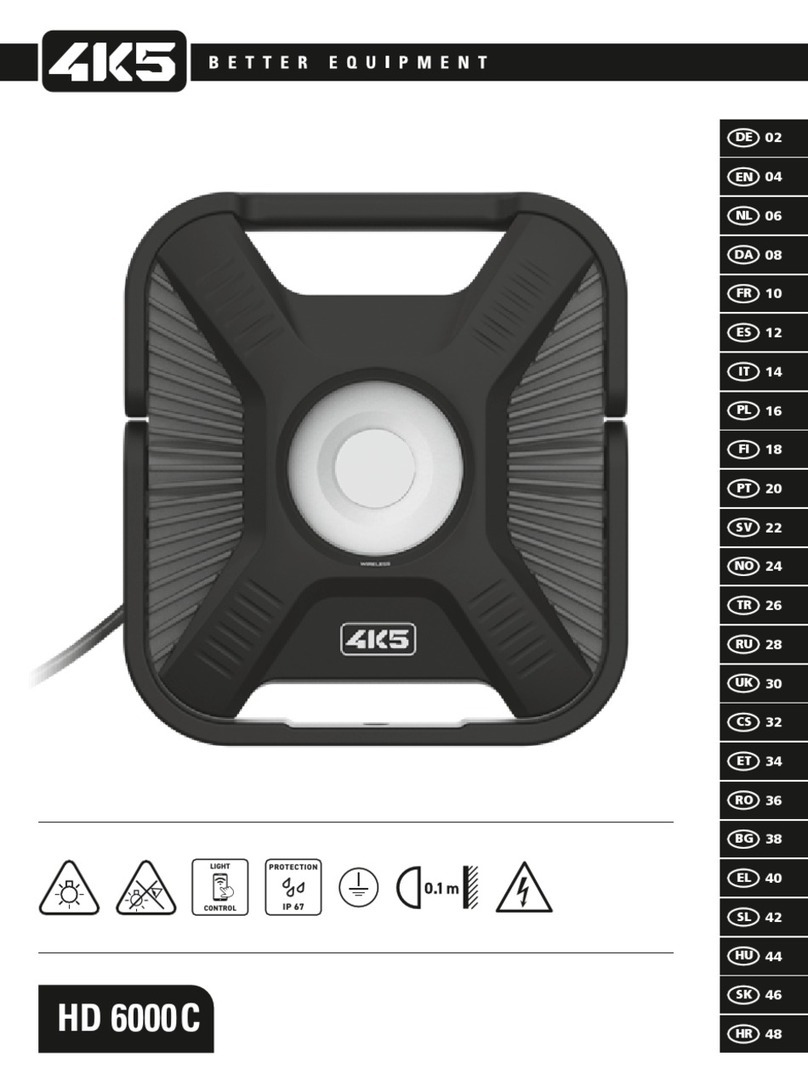 4K5 HD 6000C manual