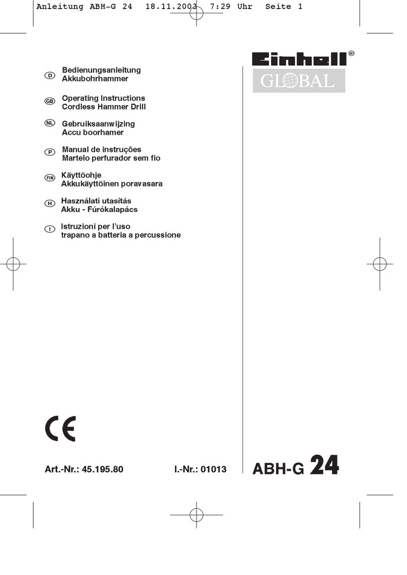Einhell Global ABH-G 24 operating instructions